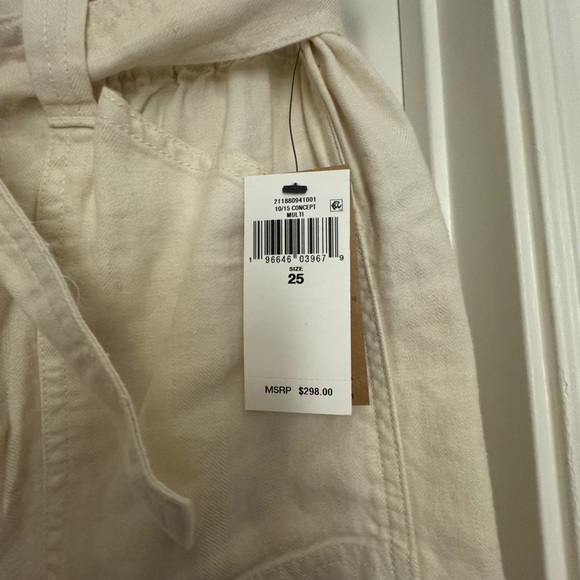 POLO RALPH LAUREN - Belted Denim Straight-Leg Jogger Pant - NWT - SZ 25 - Picture 5 of 5